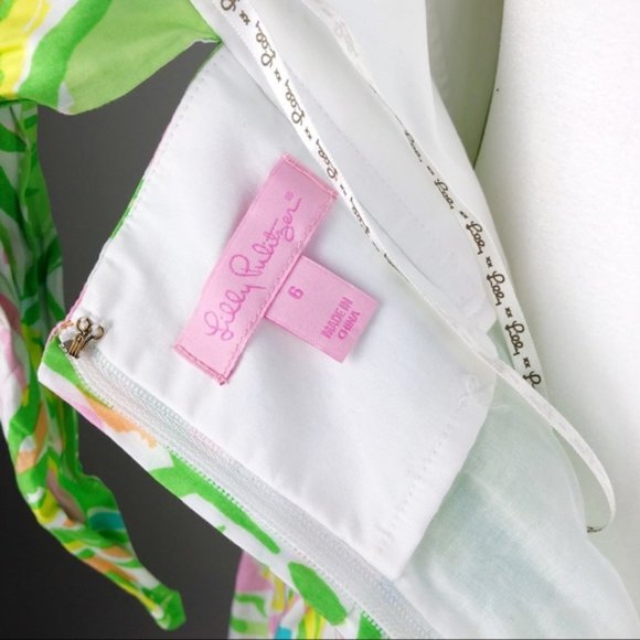 Lilly Pulitzer | Richelle Elephant Ear Print Dress - Picture 6 of 8